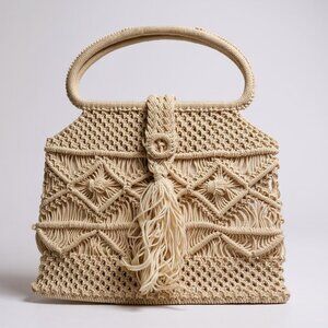 Vintage Crochet Handbag